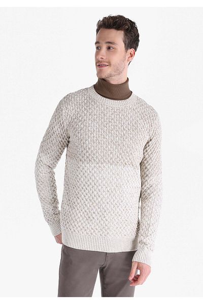 Colin's Regular Fit Knitwear Gray Men's Sweater
