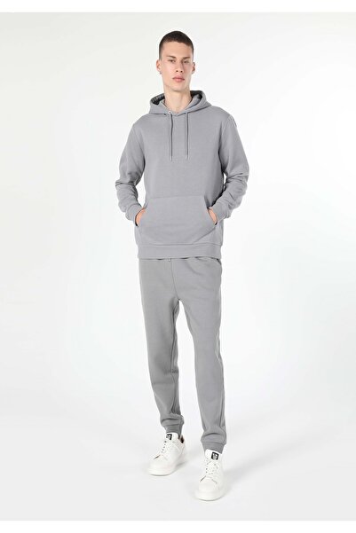 Colin's Світшот Regular Fit Erkek Сірий