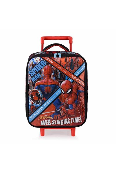 SPIDERMAN Kindergarten Bag with Rickshaw Boxwebst 41347