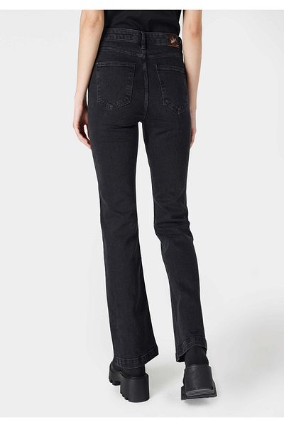 Colin's Regular Fit Mid Waist Bootcut Women's Indigo Jean Trousers