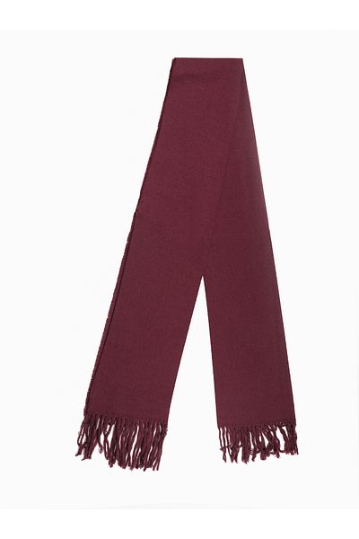 Colin's Men's Claret Red Scarf