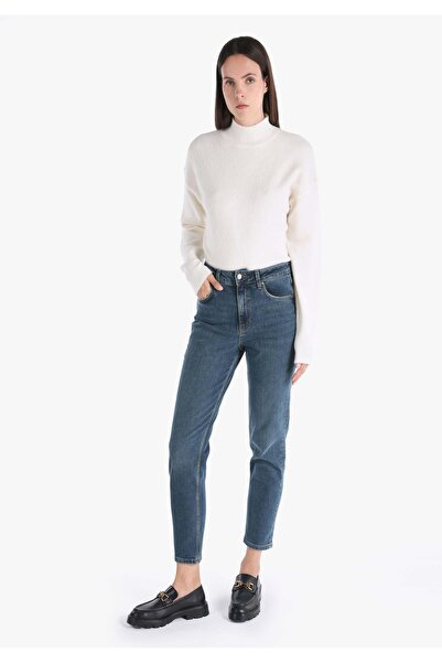 Colin's Mom Fit Kadın İndigo Jean Pantolon