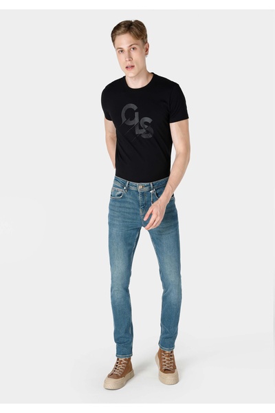 Colin's Straight Fit Düşük Bel Düz Paça Erkek Yeşil Jean Pantolon