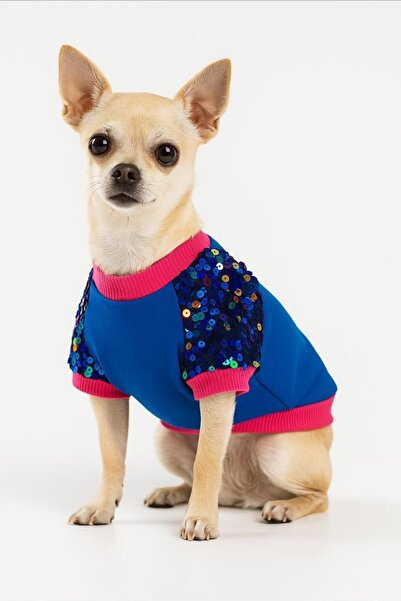 Luli Pet Sequined Dog Sweatshirt