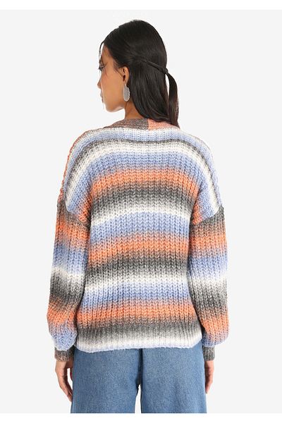 Colin's Regular Fit Women's Multicolor Cardigan