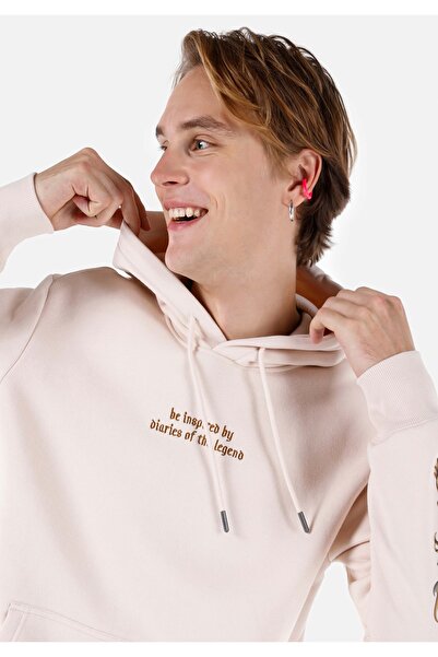 Colin's Regular Fit Erkek Ekru Sweatshirt
