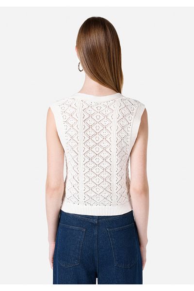 Colin's Slim Fit Women's Ecru Cardigan