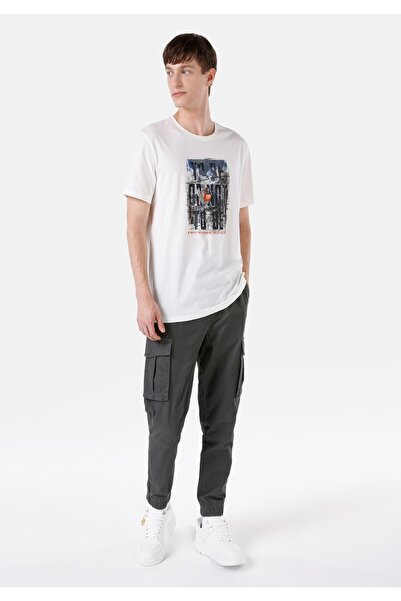 Colin's Beyaz Erkek Tshirt K.kol