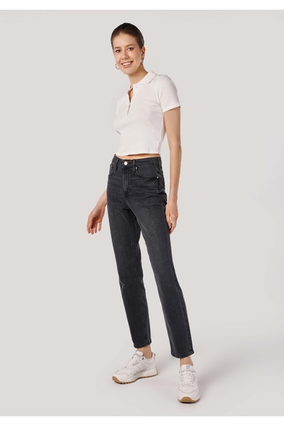 Colin's Slim Fit Yüksek Bel Daralan Paça Kadın Denim Jean Pantolon