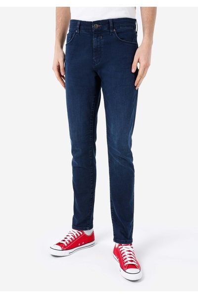 Colin's Slim Fit Düşük Bel Dar Paça Erkek İndigo Jean Pantolon