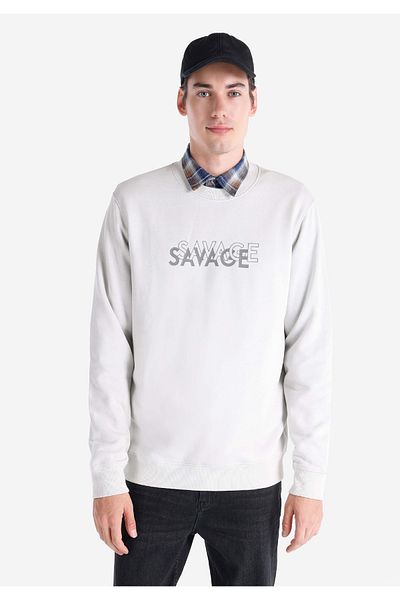 Colin's Regular Fit Men's Stone Sweatshirt
