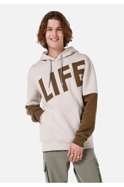 Colin's Regular Fit Men's Stone Sweatshirt