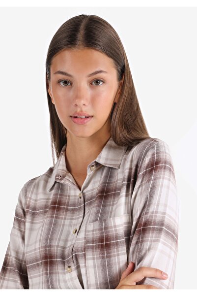 Colin's Bej Kadın Gömlek U.kol