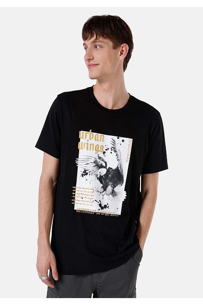 Colin's Black Men's T-shirt Sleeve
