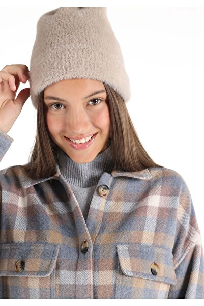 Colin's Regular Fit Shirt Neck Ekoseli Kadın Çok Renkli Uzun Kol Gömlek