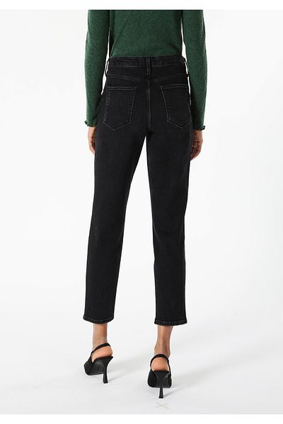 Colin's 891 Maya Slim Fit Mid Waist Narrow Leg Women's Black Jean Trousers Cl1061423