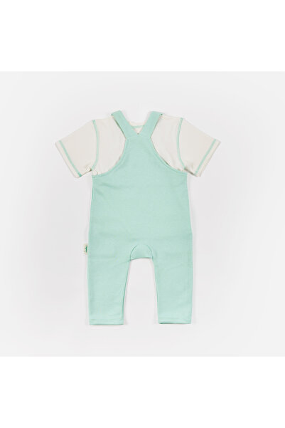 Zuppers Unisex Baby Romper and T-Shirt Set - Mint