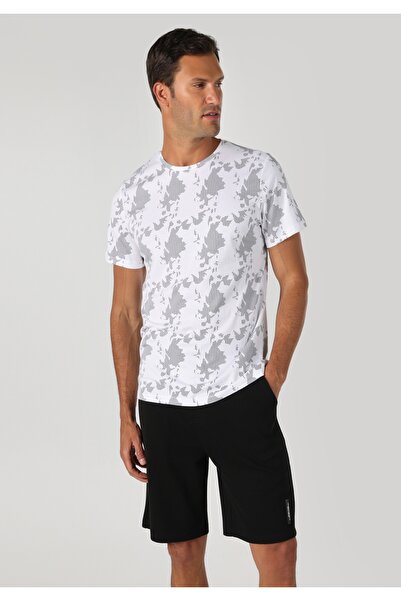 Colin's Ανδρικό κοντομάνικο μπλουζάκι με στάμπα με στρογγυλή λαιμόκοψη