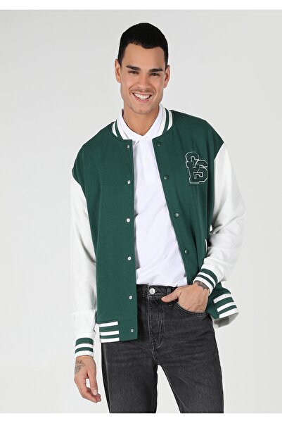 Colin's Regular Fit Erkek Yeşil Ceket