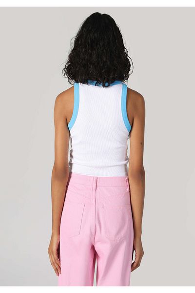 Colin's Slim Fit Women's White Tank Top