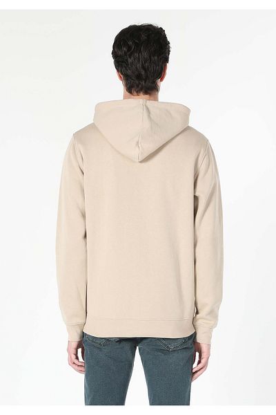 Colin's Regular Fit Men's Beige Sweatshirt