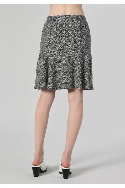 Colin's Regular Fit Women's Black Skirt