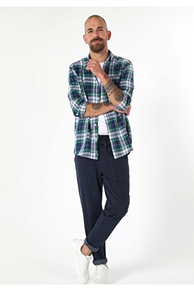 Colin's Ανδρικό μακρυμάνικο πουκάμισο με κανονική εφαρμογή