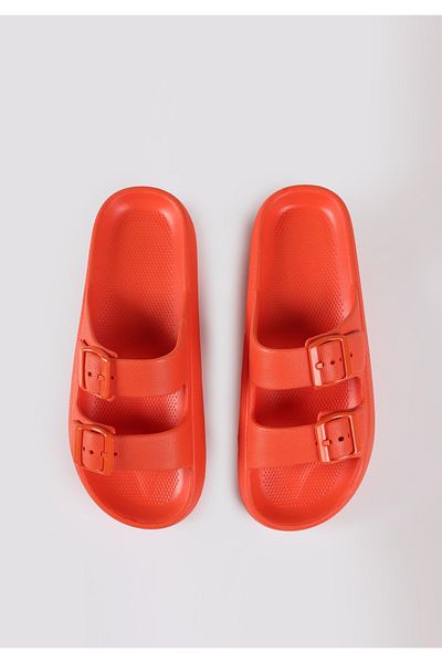 Colin's Women's Orange Slippers