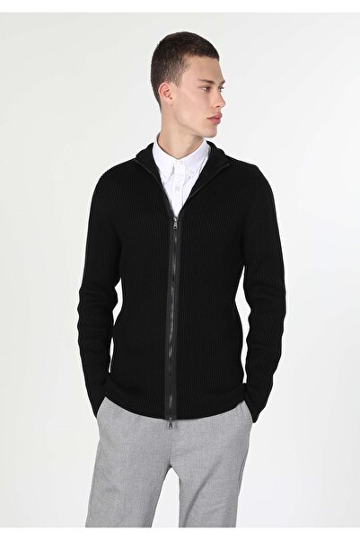 Colin's Ανδρική μαύρη ζακέτα Slim Fit