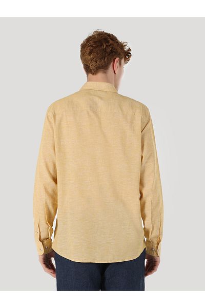 Colin's Yellow Men's Long Sleeve Regular Fit Shirt