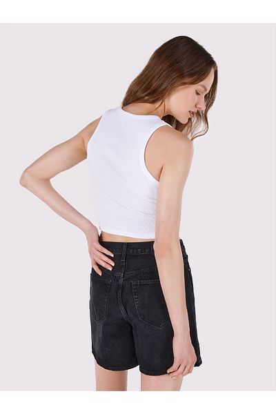 Colin's Slim Fit Women's White Tank Top