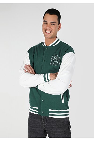 Colin's Regular Fit Erkek Yeşil Ceket
