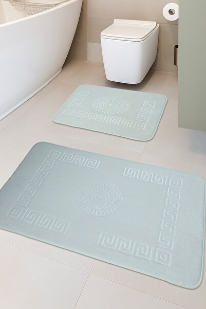 FeelHome Simav Deluxe Rabbit Hair, bază anti-alunecare, moale, absorbantă, 2 ...