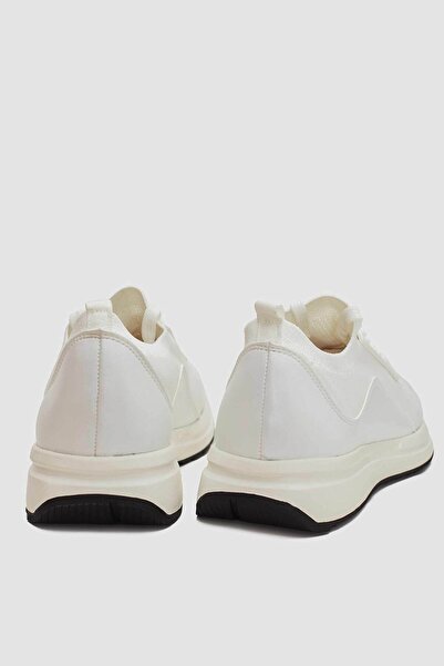 Twn Λευκά αθλητικά παπούτσια με κορδόνια