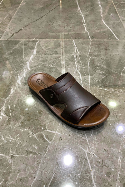D derde made in turkey 40....48 Men's Slippers Comfort Class Soft Comfortable Garden Sea Daily Wear