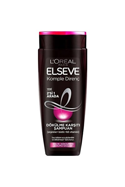 ELSEVE Şampuan 360Ml Komple Direnç 2 Si1 Saç Dök.Karşı