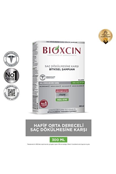 Bioxcin Shampoo For Oily Hair Loss 300 Ml