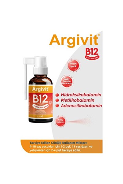 Argivit Argıvıt B12 Sprey