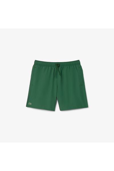 Lacoste Mid Length Monochrome Swim Trunks - MH9088-00-S30
