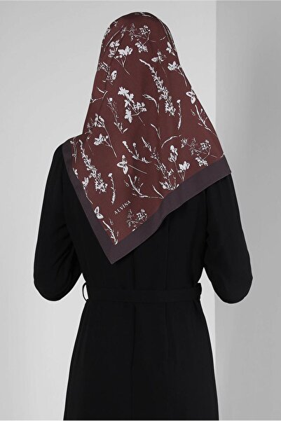 Alvina Φουλάρι ALVİNA ΜΕ ΣΧΕΔΙΟ ΛΟΥΛΟΥΔΙΩΝ 8230