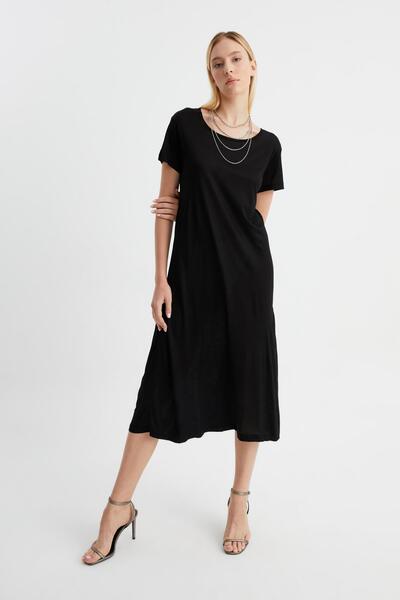 ALEXANDERGARDI KISA KOLLU SALAŞ ELBİSE (B22-43600)