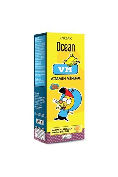 Ocean Ocean Vm Vitamin Mineral Portakal Aromalı 150 Ml