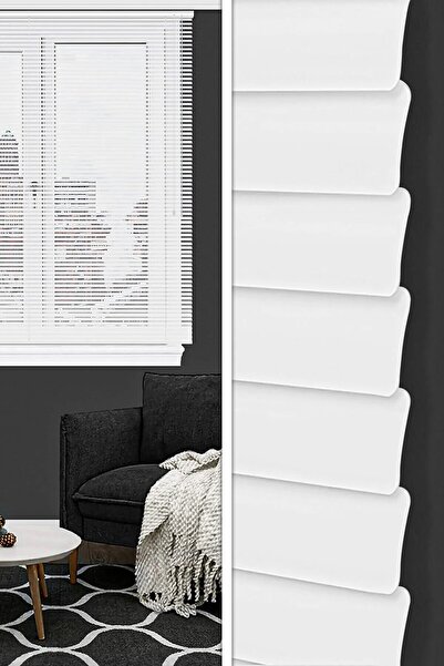 Noveva Home Venüs 01 Beyaz Jaluzi Perde Premium Kalite Alüminyum 25 mm Jaluzi...