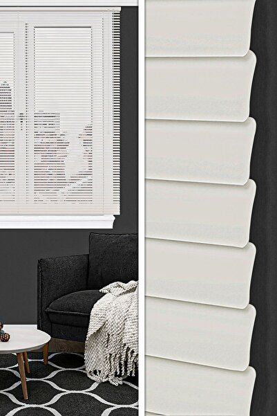 Noveva Home Venüs 07 Ekru Jaluzi Perde Premium Kalite Alüminyum 25 mm Jaluzi ...