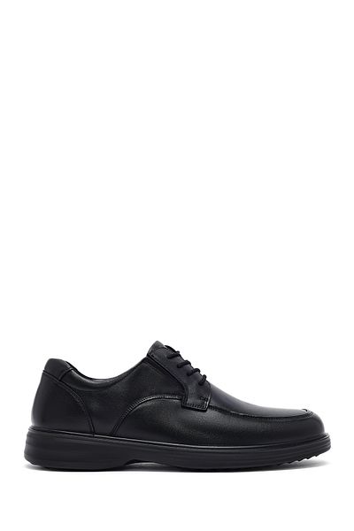Derimod Men's Black Lace-Up Leather Casual Shoes 25Wfd690118