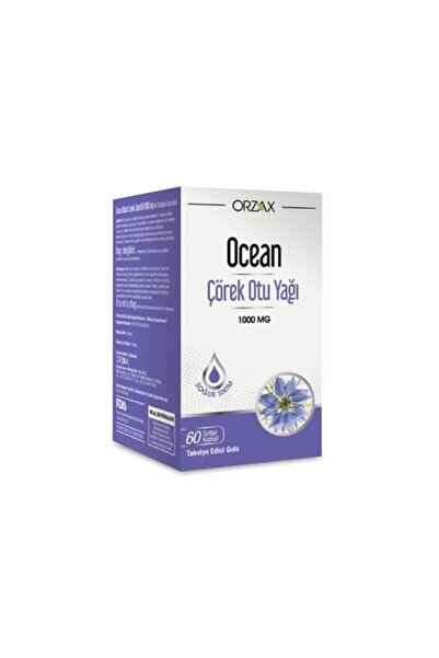 Ocean Çörek Otu Yağı 1000 Mg 60 Kapsül