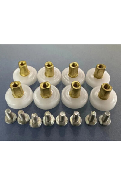 Home Naturel Bella Pleksi Duşakabin Tekerleği 8'li