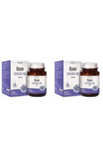 Ocean Çörek Otu Yağı 60 Kapsül-2 Adet