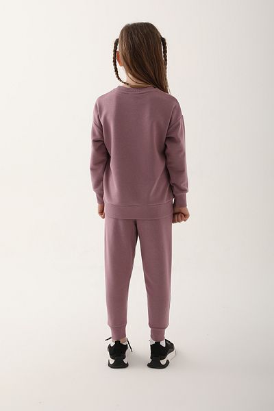 Minnie Mouse D4811-3 Children's Dark Lilac Tracksuit Set