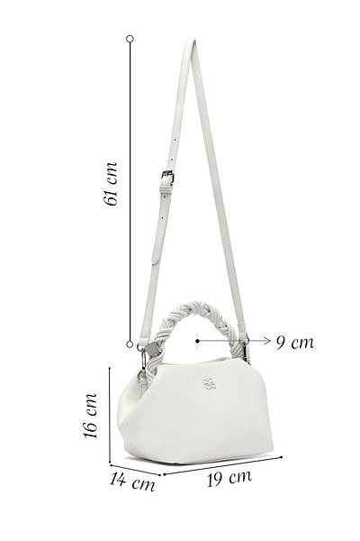 Derimod Women's White Long Strap Mini Shoulder Bag 25Sbd249018